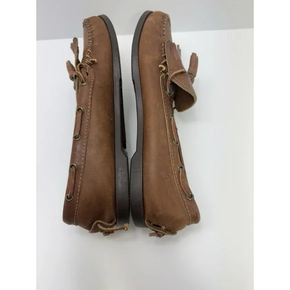 Polo Country Ralph Lauren Sportsman Kilt Tassle Loafer Shoes Men's Size 12 D - Picture 4 of 8